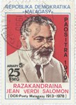 Jean Verdi Salomon Razakandrainy: 25-Franc (5-Ariary) Postage Stamp