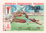 Front: Women's Swimming, Summer Olympics: ...