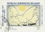 Front: Picasso's Dove: 80-Franc (16-Ariary...