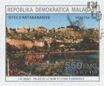 Lac Anosy: 550-Franc (110-Ariary) Postage Stamp