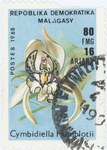 Cymbidiella Humblotii: 80-Franc (16-Ariary) Postage Stamp