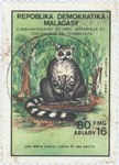 Front: Tsimbazaza: Lemur catta: 80-Franc (...