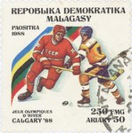 Front: Ice Hockey, Winter Olympics: 250-Fr...