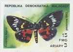 Episteme bisma: 15-Franc (3-Ariary) Postage Stamp