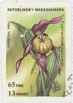 Front: Cypripedium calceolus: 65-Franc (13...
