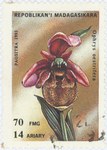 Front: Ophrys oestrifera: 70-Franc (14-Ari...