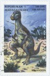 Front: Iguanodon: 500-Franc (100-Ariary) P...