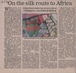 On the silk route to Africa