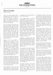 First Page: One of a Kind: Text of Article from...