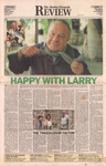 Front: Happy with Larry: The Sunday Telegr...