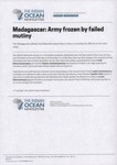 Front: Madagascar: Army frozen by failed m...
