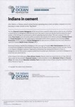 Front: Indians in cement: Article from The...