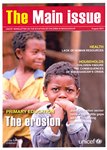 First Page: The Main Issue: UNICEF newsletter o...