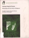 Front Cover: Valuing Tropical Forests: Methodolo...