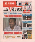 Front Cover: La Verité: No 3142; Jeudi 18 octob...