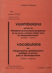 Front Cover: Voambolana momba ny Fitondran-draha...