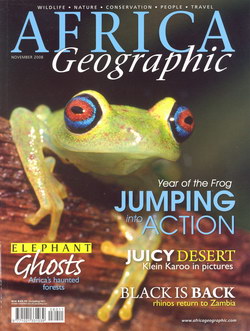 Africa Geographic: November 2008; Vol. 16, No. 10