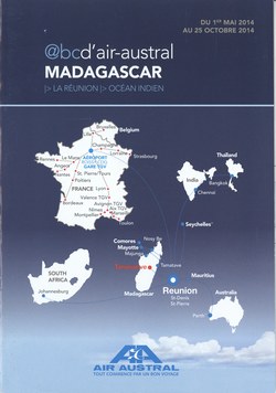 @bcd'air-austral: Madagascar, La Réunion, Océan Indien: du 1er mai 2014 au 25 octobre 2014