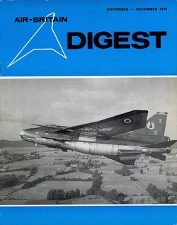 Air-Britain Digest: November-December 1974: volume 26, no 6