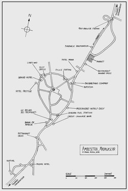 Ambositra, Madagascar: Town Plan