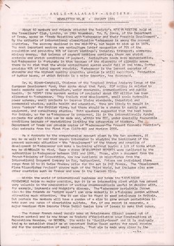 Anglo-Malagasy Society Newsletter: No. 9 (January 1981)