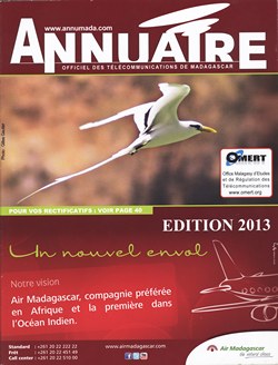 Annuaire Officiel des Télécommunications de Madagascar: Edition 2013