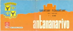 Sarintany Fizahantany / Carte Touristique: Antananarivo