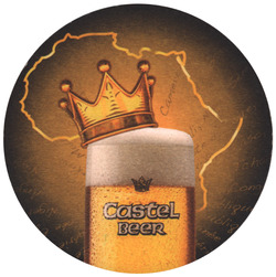 Castel Beer Mat: Circular