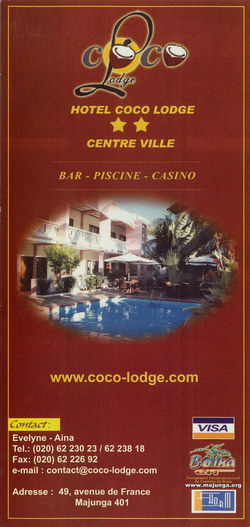 Hôtel Coco Lodge: Centre Ville