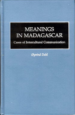 Meanings in Madagascar: Cases of Intercultural Communication