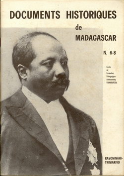 Documents Historiques de Madagascar: N. 6-8