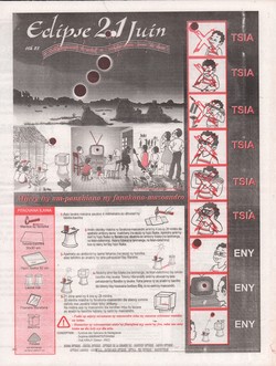 Eclipse 21 Juin: 16h28: L'Express de Madagascar no. 1913, mardi 19 juin 2001