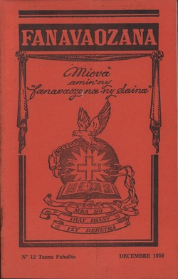 Ny Gazety Fanavaozana: No. 12 Taona Fahafito: Décembre 1959
