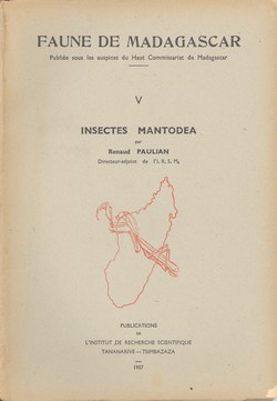 Faune de Madagascar: V: Insectes: Mantodea