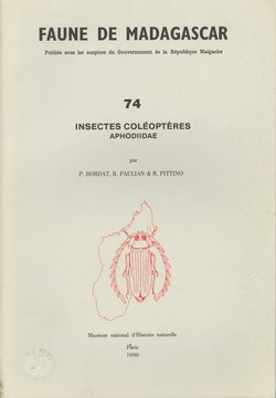 Faune de Madagascar: 74: Insectes Coléoptères, Aphodiidae