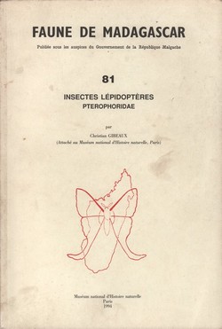 Faune de Madagascar: 81: Insectes Lépidoptères: Pterophoridae