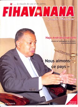 Fihavanana People Magazine: No 12: 15/02/10