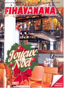 Fihavanana Magazine: No 08: 15 Décembre 2009