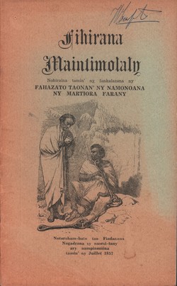 Fihirana Maintimolaly: Nohiraina tamin'ny fankalazana ny fahazato taonan'ny namonoana ny martiora farany