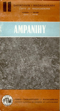 Sarintanan'i Madagasikara / Carte de Madagasikara: Ampanihy: No. 11