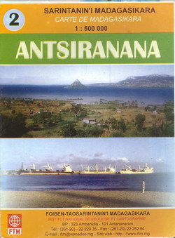 Sarintanan'i Madagasikara / Carte de Madagasikara: Antsiranana: No. 2