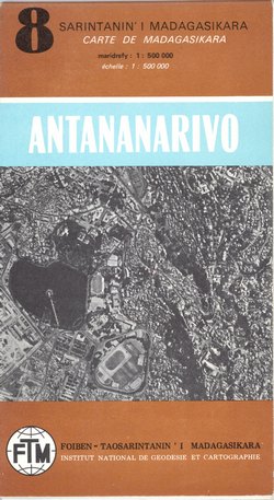 Sarintanan'i Madagasikara / Carte de Madagasikara: Antananarivo: No. 8