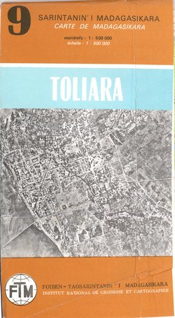 Sarintanan'i Madagasikara / Carte de Madagasikara: Toliara: No. 9