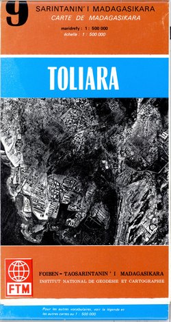 Sarintanan'i Madagasikara / Carte de Madagasikara: Toliara: No. 9