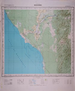 Manombo: Carte de Madagascar au 1:100000 - Feuille BC57