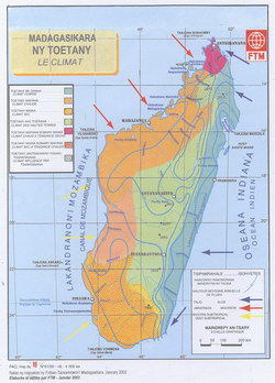 Madagasikara: Ny Toetany: Le Climat