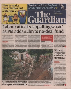 The Guardian: Thursday 1 August 2019