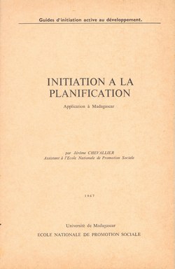 Initiation à la Planification: Application à Madagascar