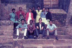 Year 3 group with Francis Hambly: Ambohimanga