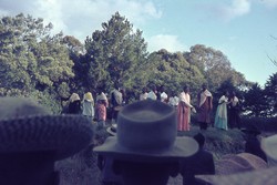 Hira gasy performance at Soavinandriana fair